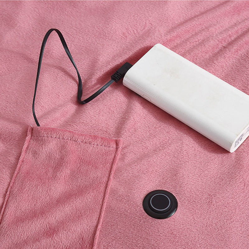 ThermoGlow | Cozy Portable USB Heated Throw Blanket with Adjustable Heat Levels 7