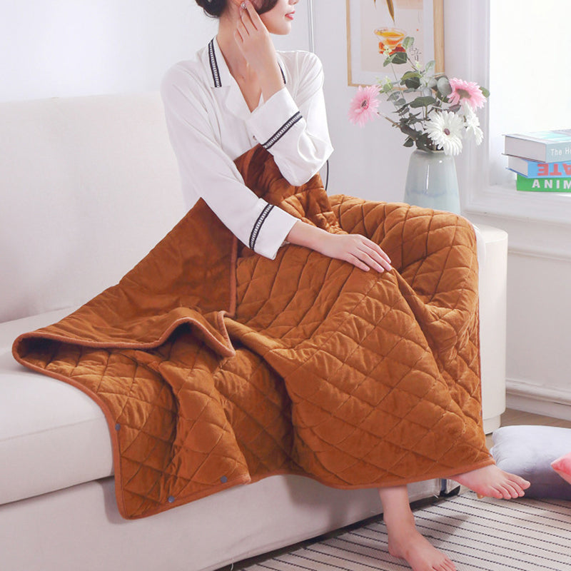 ThermoGlow | Cozy Portable USB Heated Throw Blanket with Adjustable Heat Levels 8