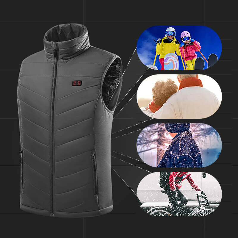 ThermoGlow | Stylish Lightweight Heated Body Warmer with 13 Heating Zones 2