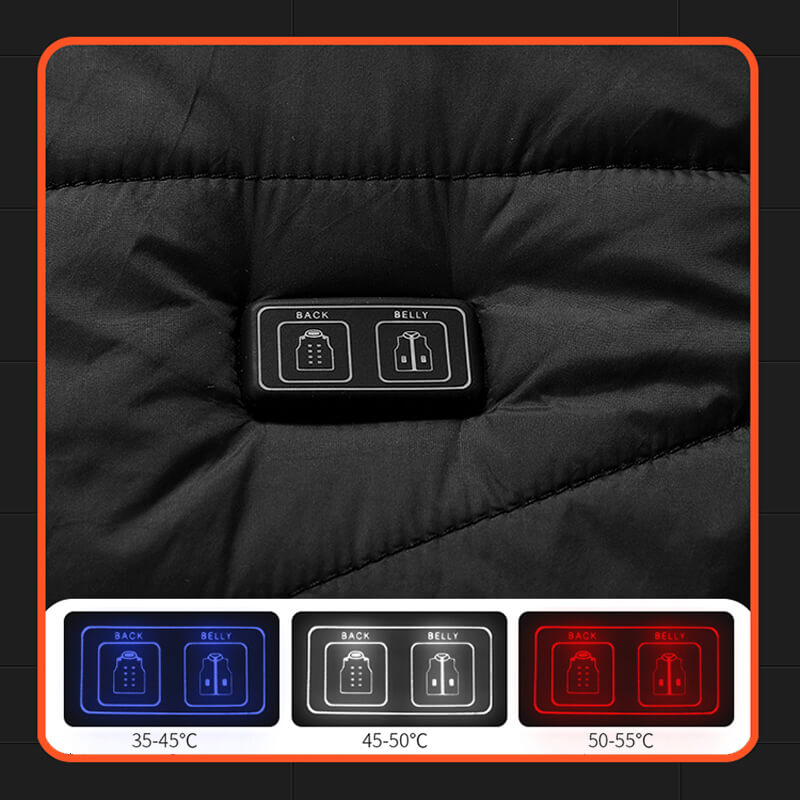 ThermoGlow | Stylish Lightweight Heated Body Warmer with 13 Heating Zones 3