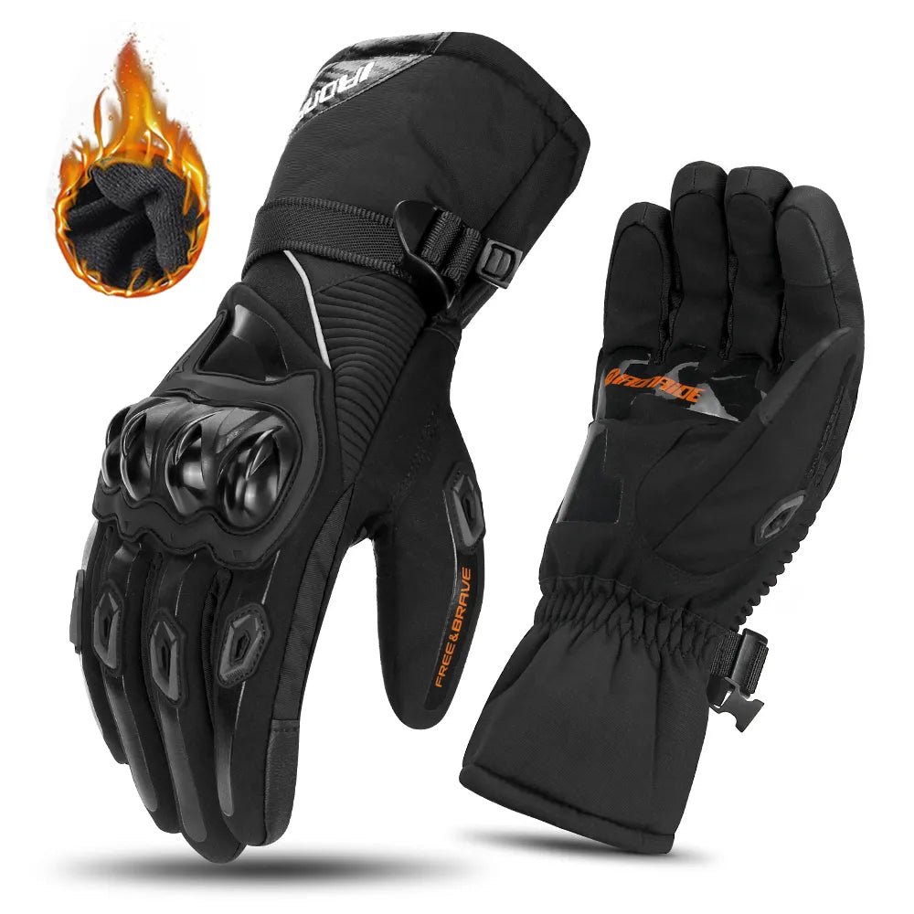 ThermoGrip | Premium Waterproof Insulated Winter Motorcycle Gloves 0