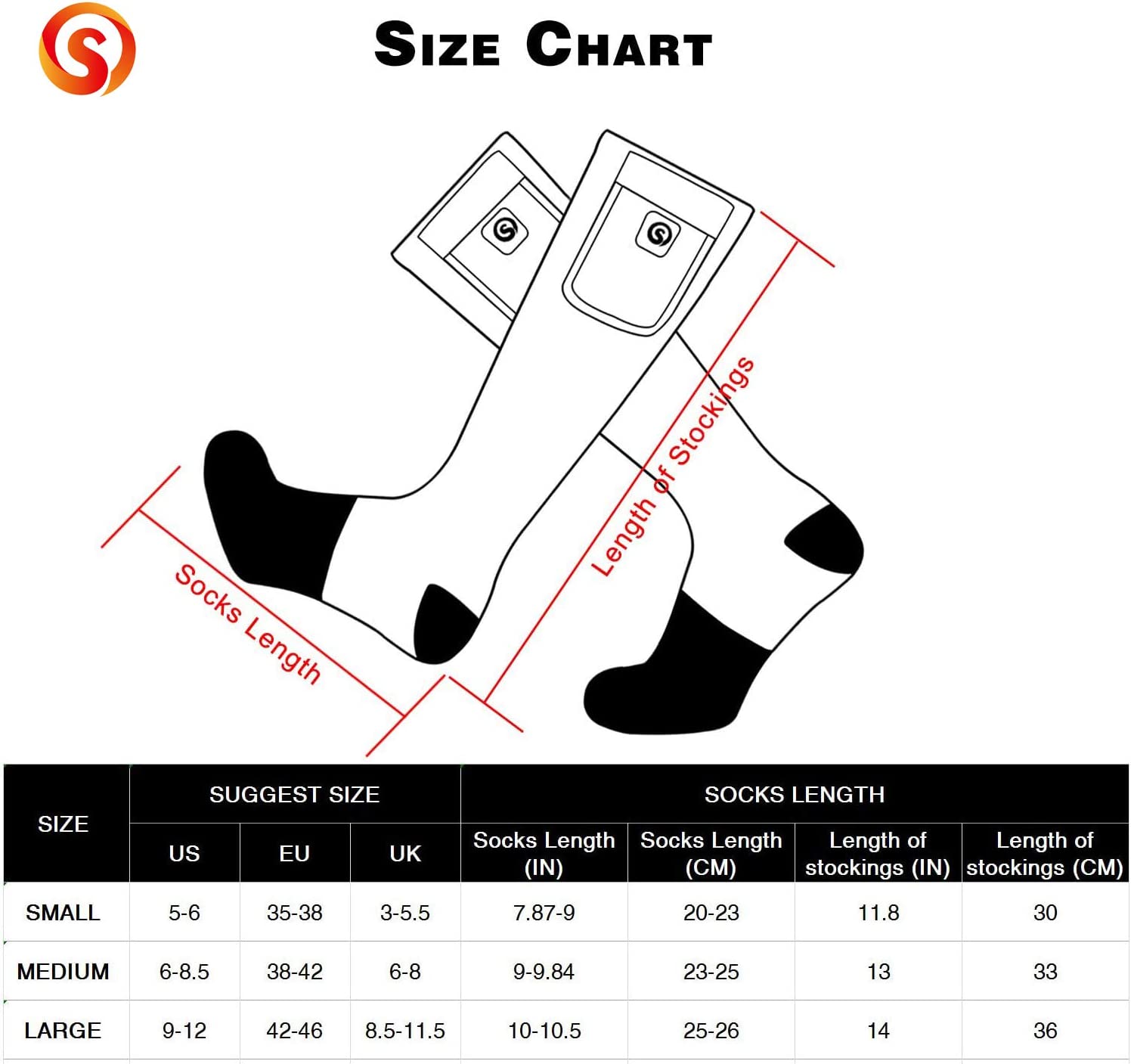 ThermoSocks | Premium Rechargeable Heated Socks for Men and Women 5