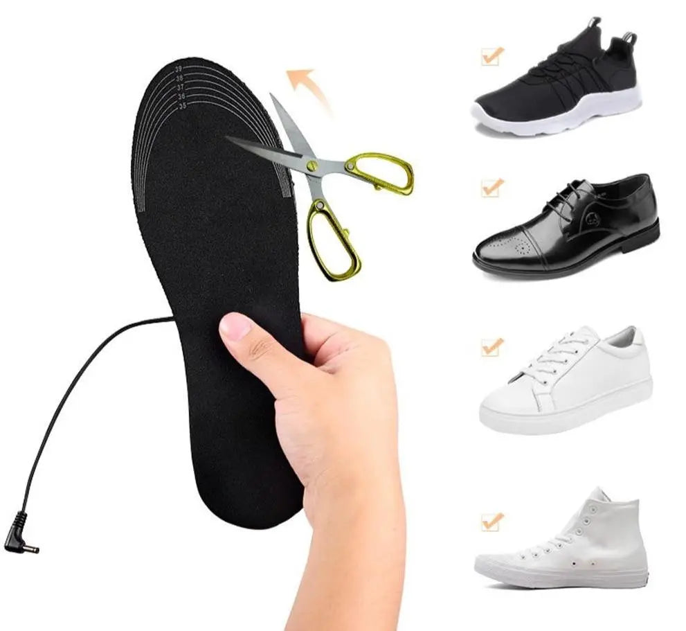 ThermoStep | Cozy Customizable USB Heated Shoe Insoles for Ultimate Comfort 5