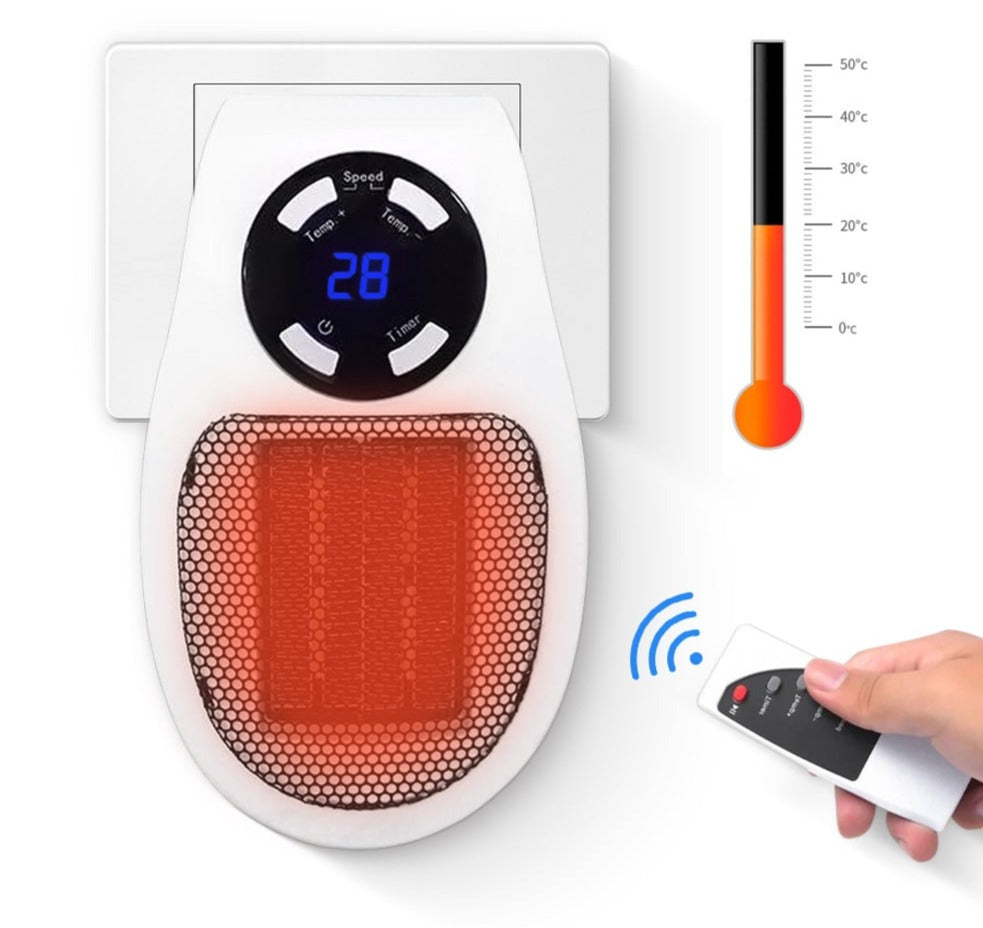 ThermoWave | Compact Energy Efficient Electric Space Heater for Small Rooms 3