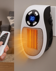 ThermoWave | Compact Energy Efficient Electric Wall Heater with Remote Control 0