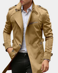 Thijs | Autumn Trench Coat for Men with Classic Tailored Cut 1