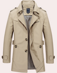 Thijs | Autumn Trench Coat for Men with Classic Tailored Cut 4
