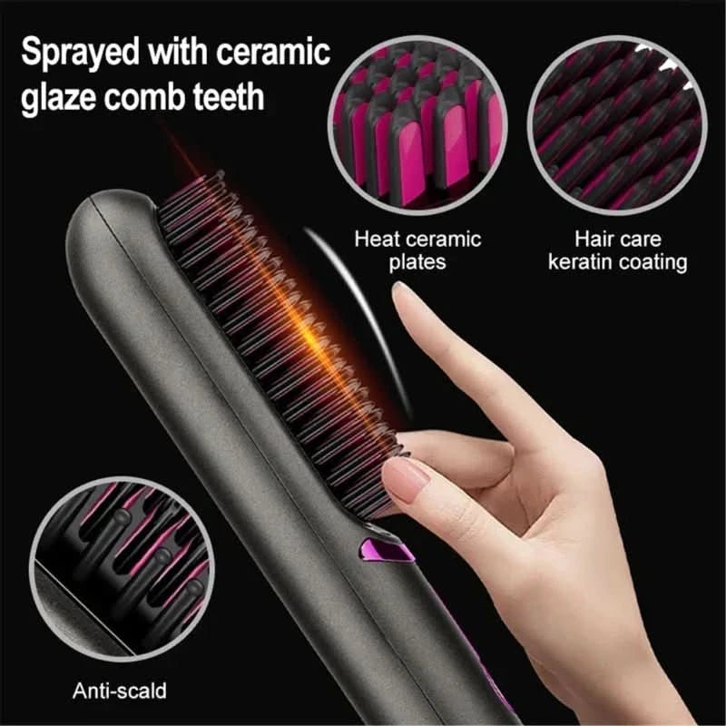 Tima Styler | Portable Hair Styling Comb for Smooth & Quick Touch-Ups 5