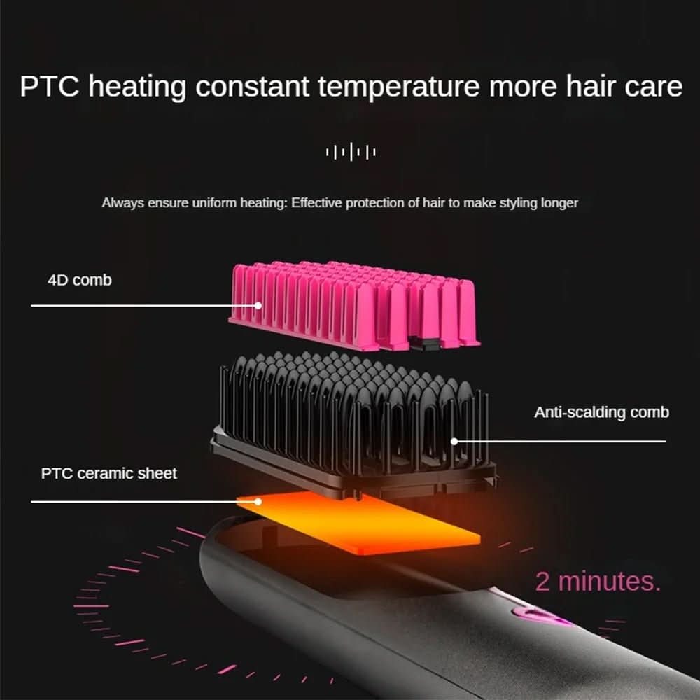 Tima Styler | Portable Hair Styling Comb for Smooth &amp; Quick Touch-Ups 6