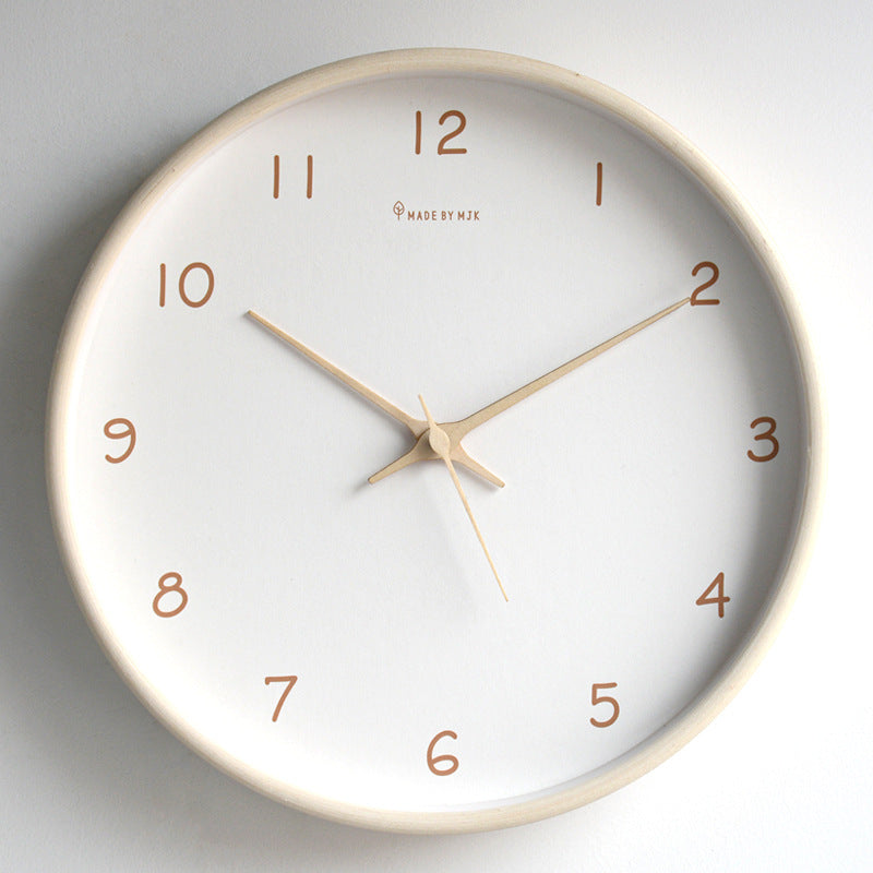 TimberClock - Solid Wood Analog Clock 0