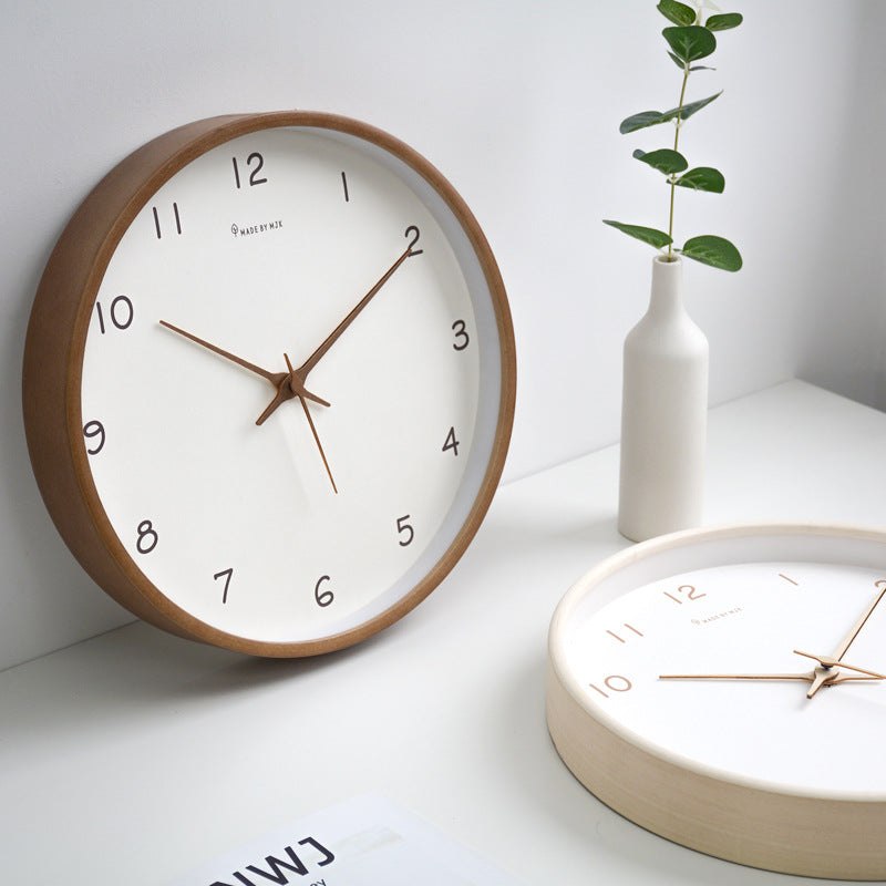 TimberClock - Solid Wood Analog Clock 2