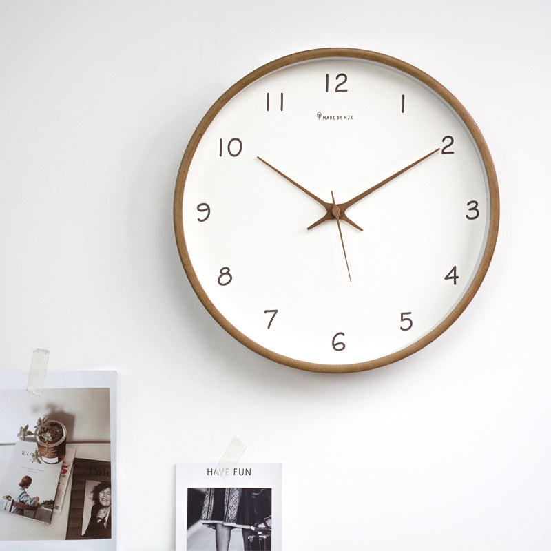 TimberClock - Solid Wood Analog Clock 5