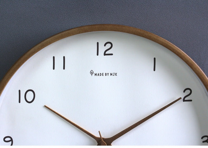 TimberClock - Solid Wood Analog Clock 7
