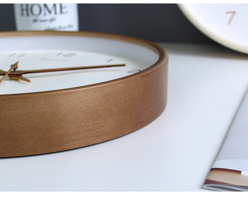 TimberClock - Solid Wood Analog Clock 8