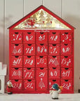 TimberGlow | Charming Refillable Wooden Advent Calendar with Lights 1