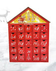 TimberGlow | Charming Refillable Wooden Advent Calendar with Lights 2
