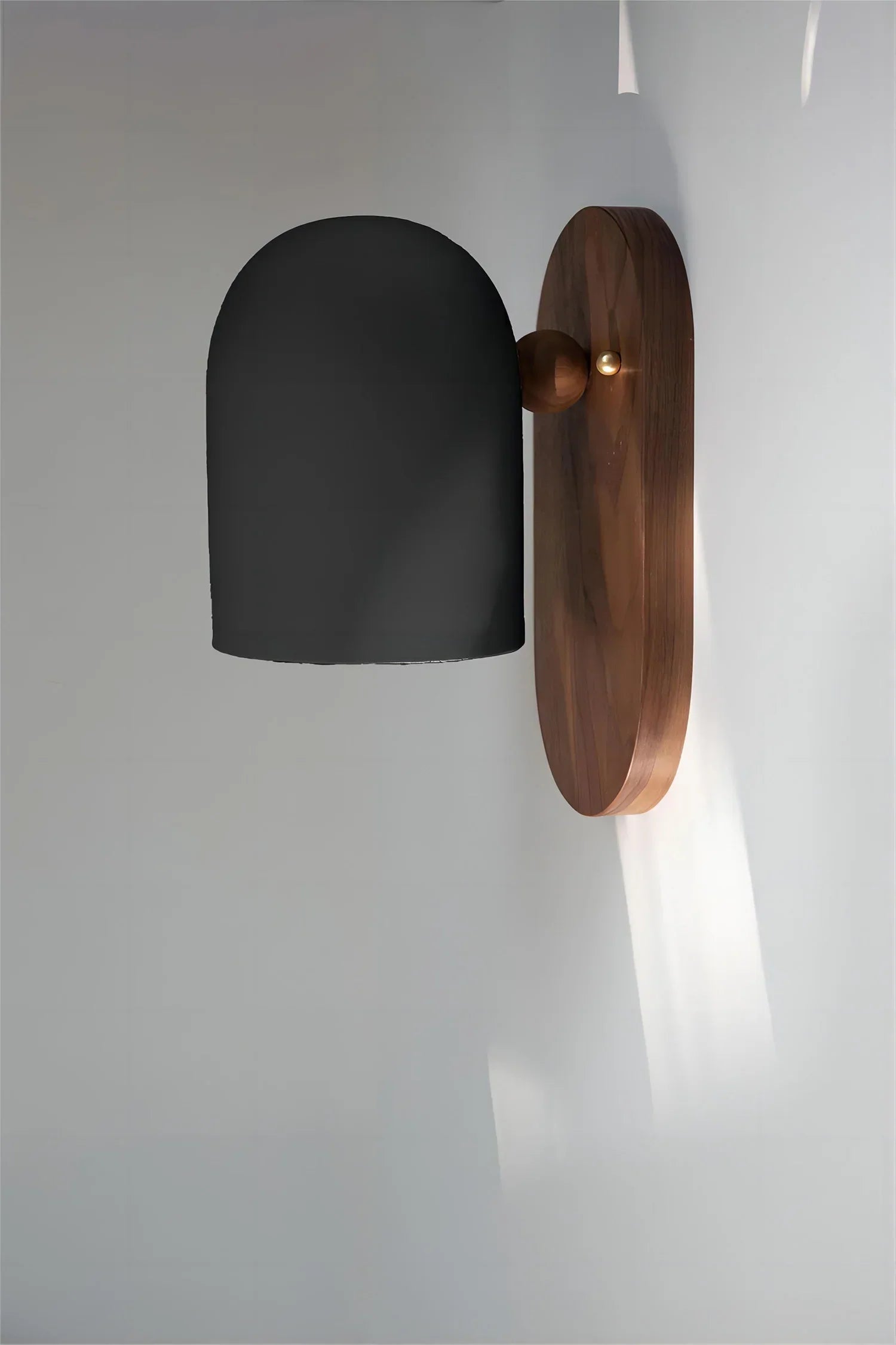 TimberSoul – Wabi-Sabi Walnut Wall Lamp for Natural Ambience 7