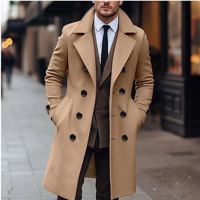 Timo | Classic Overcoat for Men – Elegant and Timeless Winter Style 3