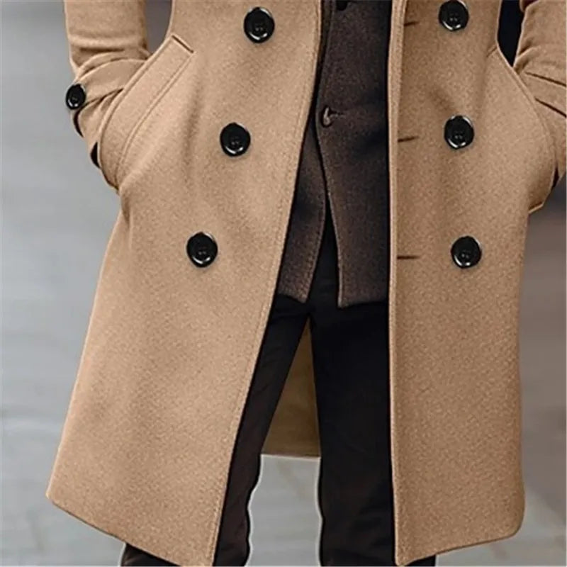 Timo | Classic Overcoat for Men – Elegant and Timeless Winter Style 6