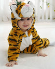 Toddler Jumpsuit Animal Theme Soft Cotton Hypoallergenic Fleece 4