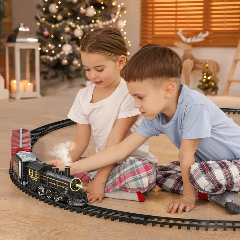 TrackMaster Pro | Electric Battery Train Set for Kids with Interactive Play Features 2