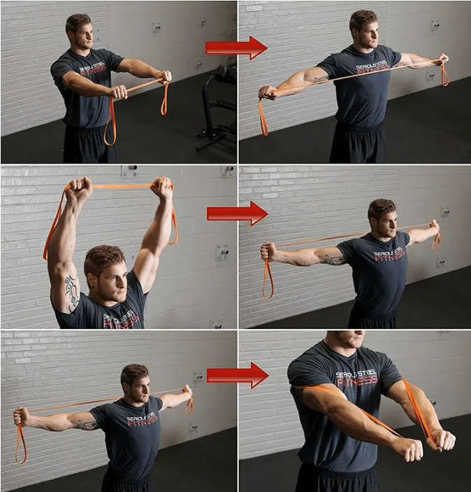 TrainBand | Resistance Bands Kit for Pull-Ups, Mobility &amp; Fitness Training 7