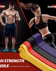 TrainBand | Resistance Bands Kit for Pull-Ups, Mobility & Fitness Training 8