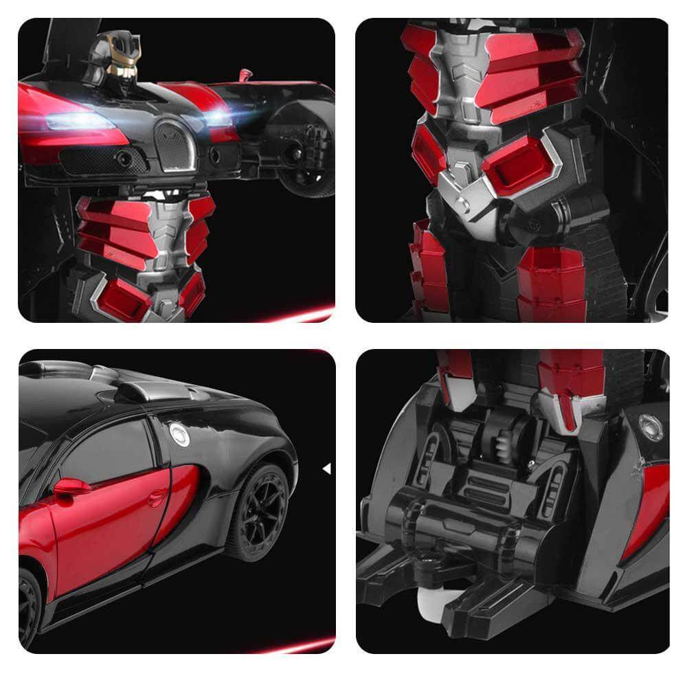Transforming Robot Car with Remote Control – Fun 2-in-1 RC Toy with Music and LED Lights 5