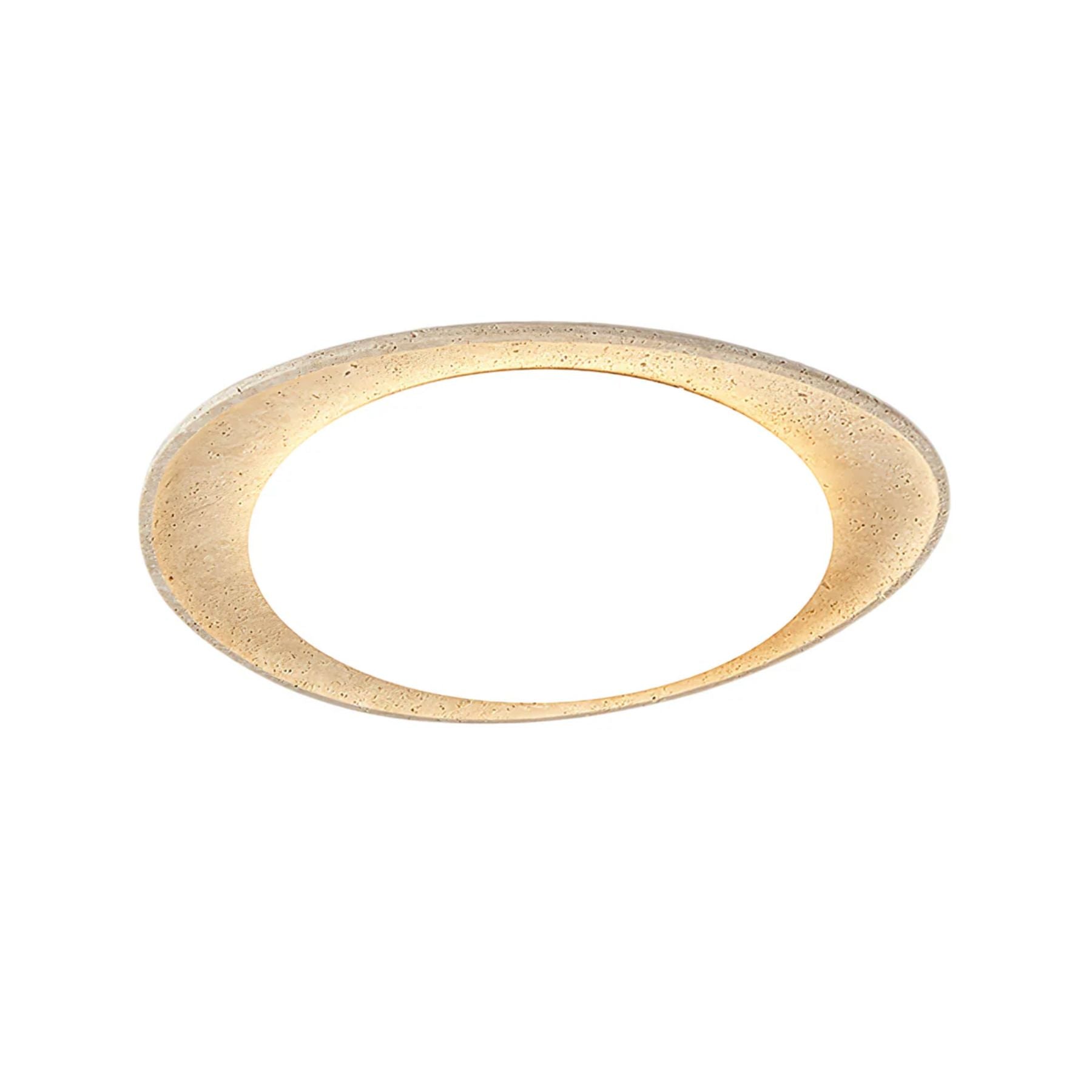 TravertineGlow | Elegant Minimalist LED Ceiling Light Fixture 1