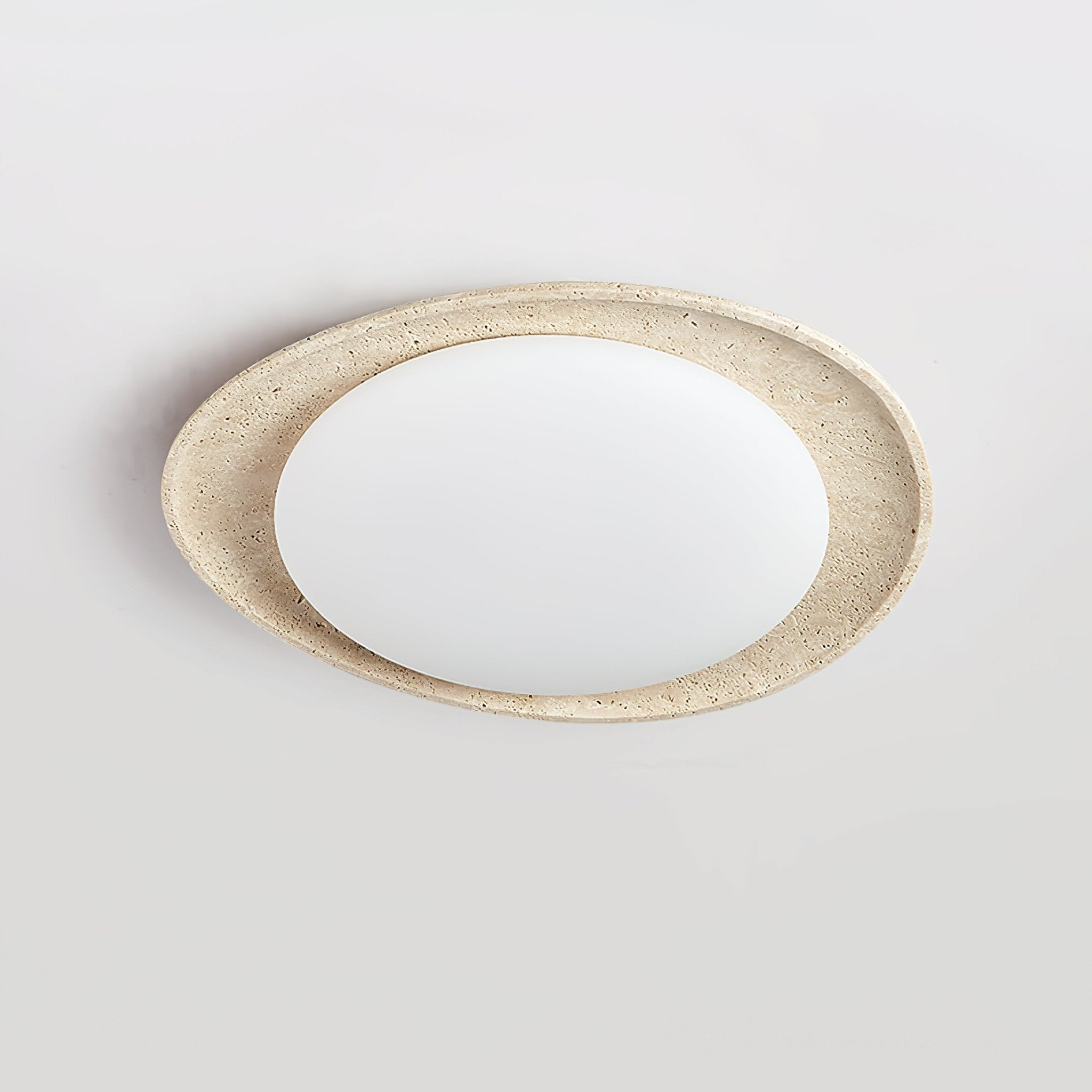 TravertineGlow | Elegant Minimalist LED Ceiling Light Fixture 7