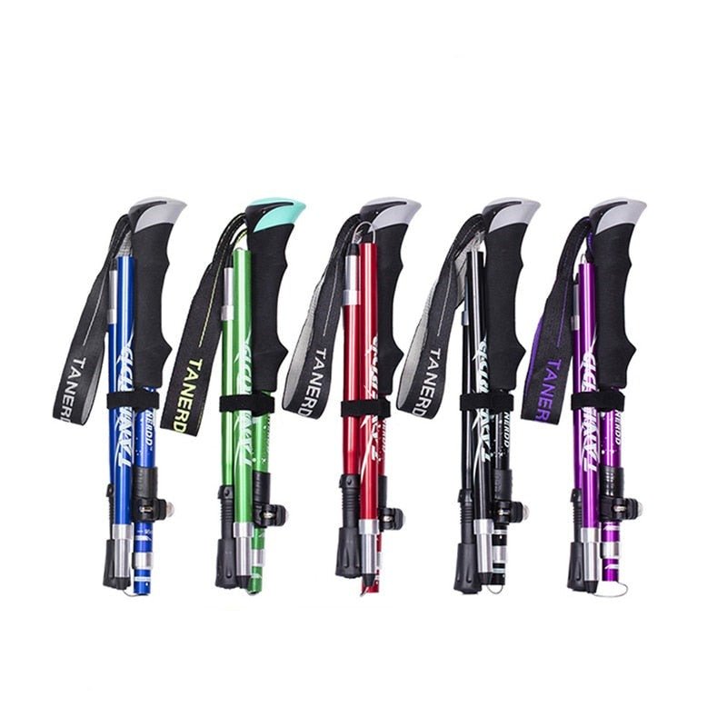 TrekMaster | Lightweight Adjustable Telescopic Hiking Poles for Outdoor Adventures 0
