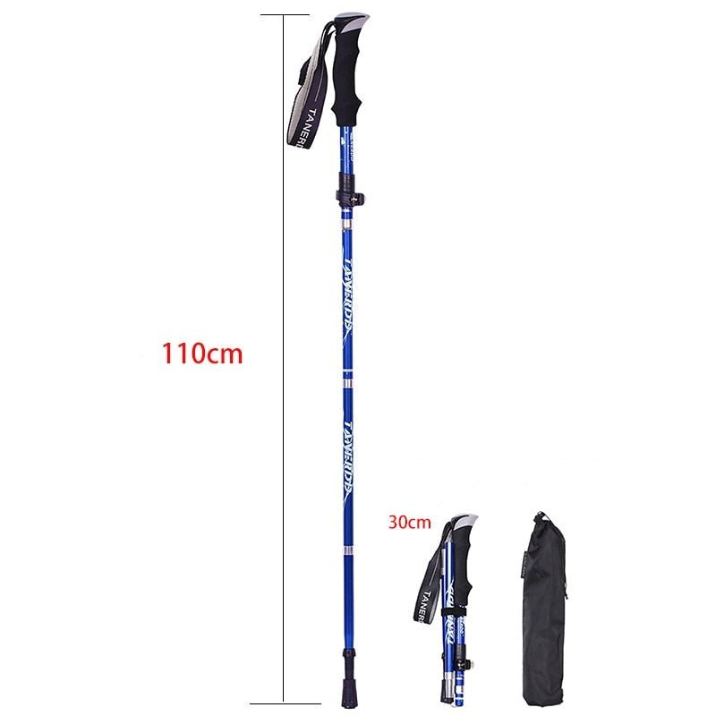 TrekMaster | Lightweight Adjustable Telescopic Hiking Poles for Outdoor Adventures 2