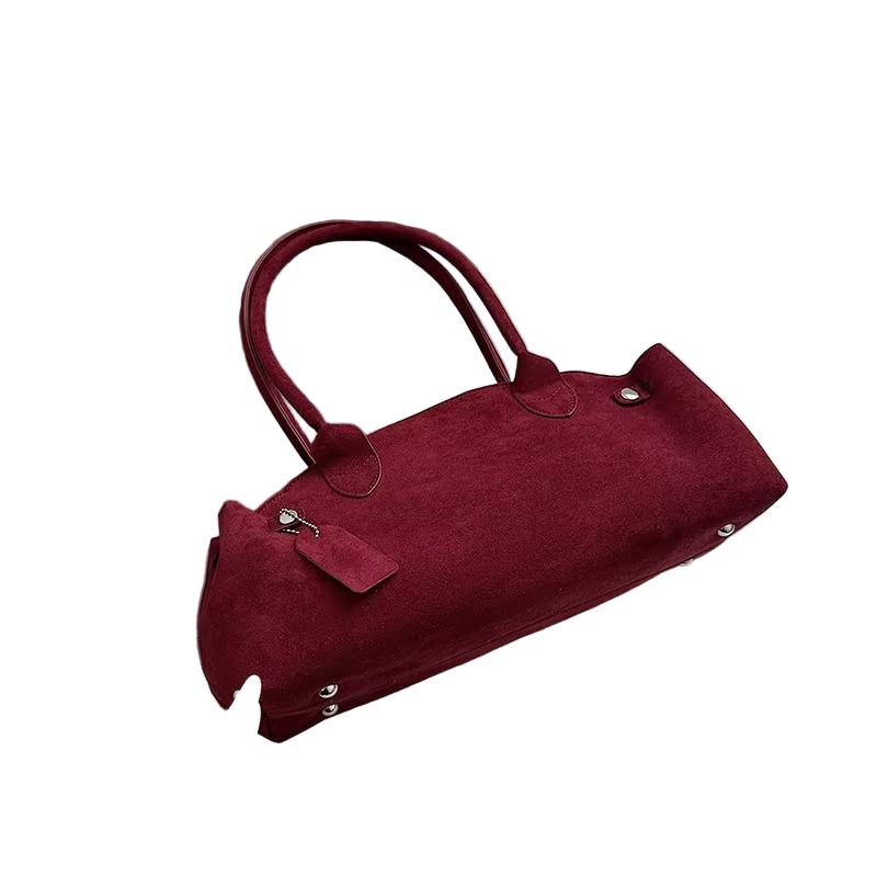 Trendy Autumn Pattern Handbag – Stylish Shoulder Bag with Comfortable Handle and Strap 1