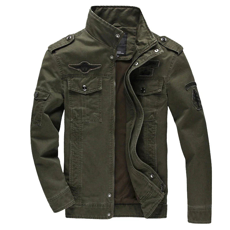 Tristan | Polyester Military Casual Coat for Men 0
