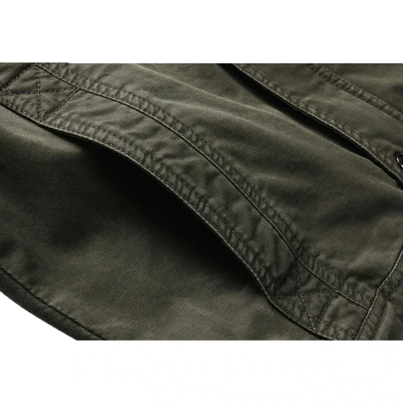 Tristan | Polyester Military Casual Coat for Men 1