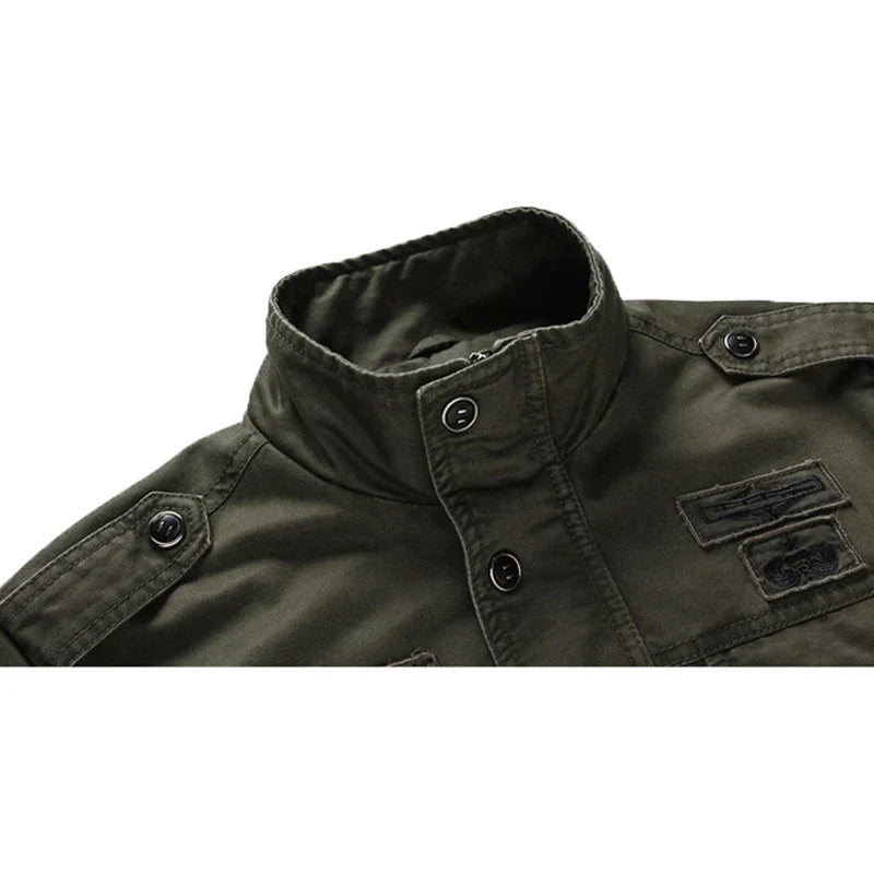 Tristan | Polyester Military Casual Coat for Men 3