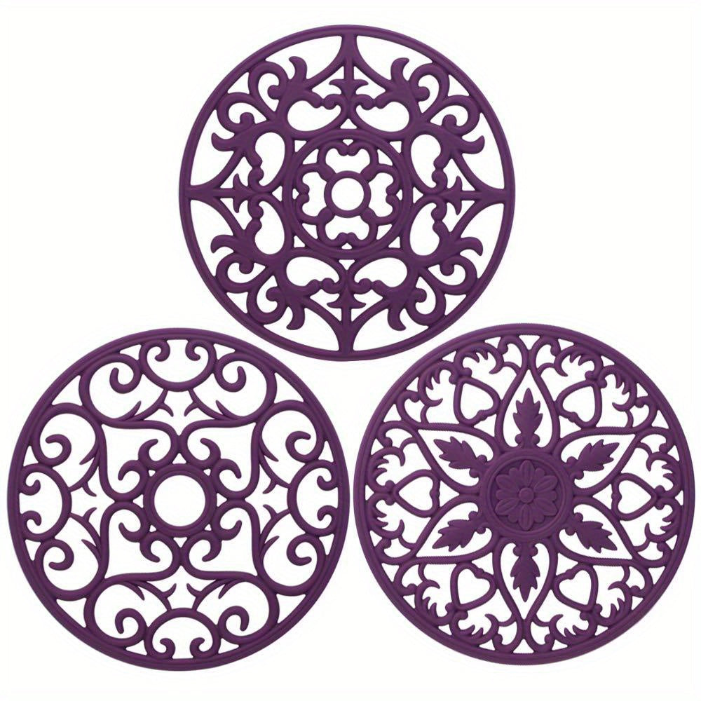 TrivetPro | Set of Silicone Heat-Resistant Kitchen Trivets 3