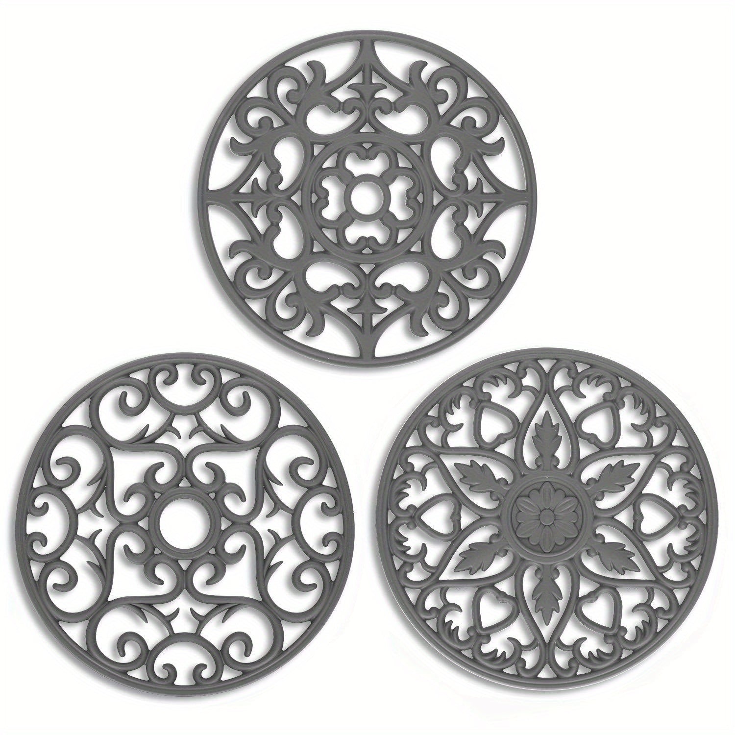 TrivetPro | Set of Silicone Heat-Resistant Kitchen Trivets 6