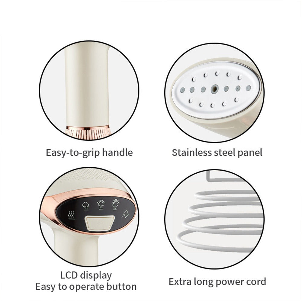 Turbo Quick | Handheld Travel Steamer with Quick Heat-Up – Portable Solution for Wrinkle-Free Clothes 1