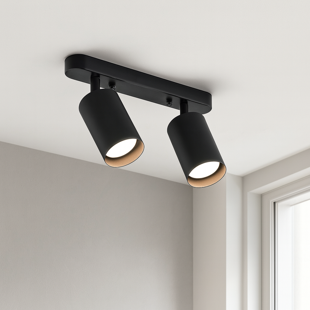 TwinGlow | Modern Rotatiing Ceiling Lamp 1
