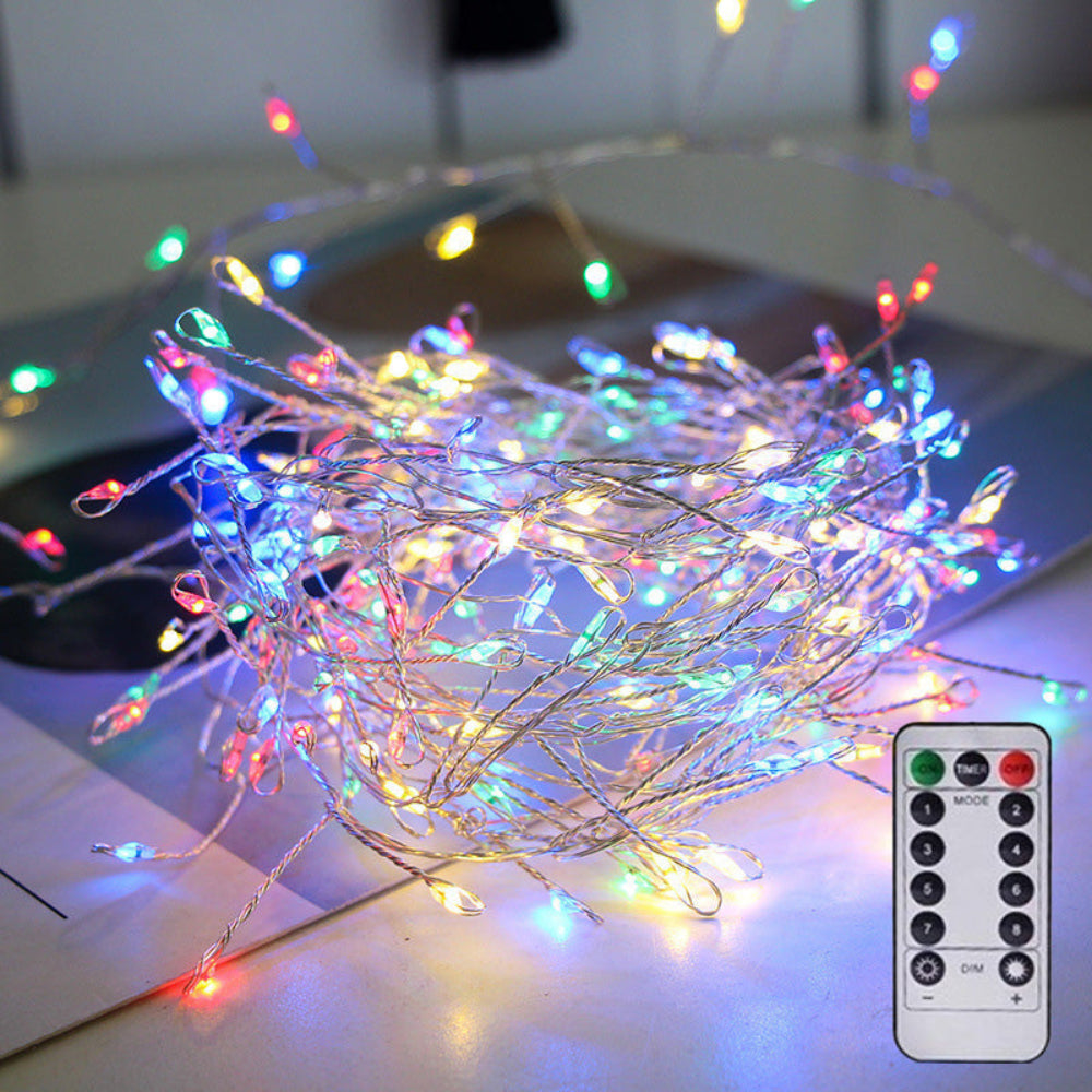 TwinkleCopper | Remote-Controlled Copper Wire Fairy Lights for Indoor Décor 6