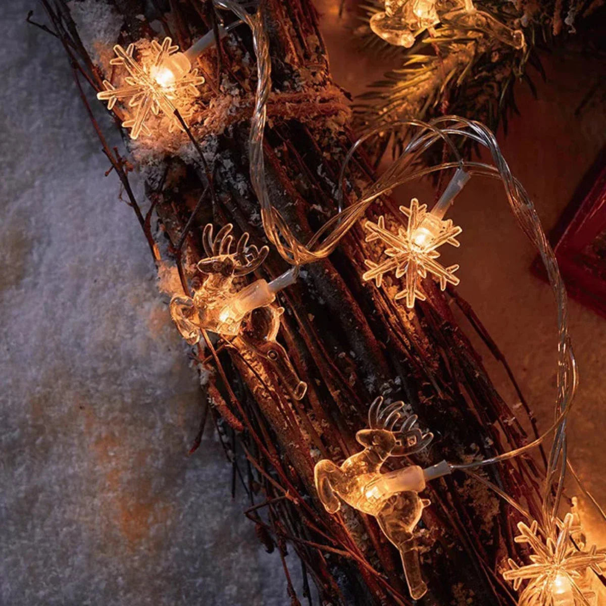 TwinkleStar – Warm LED Starlight for Christmas Decoration 1