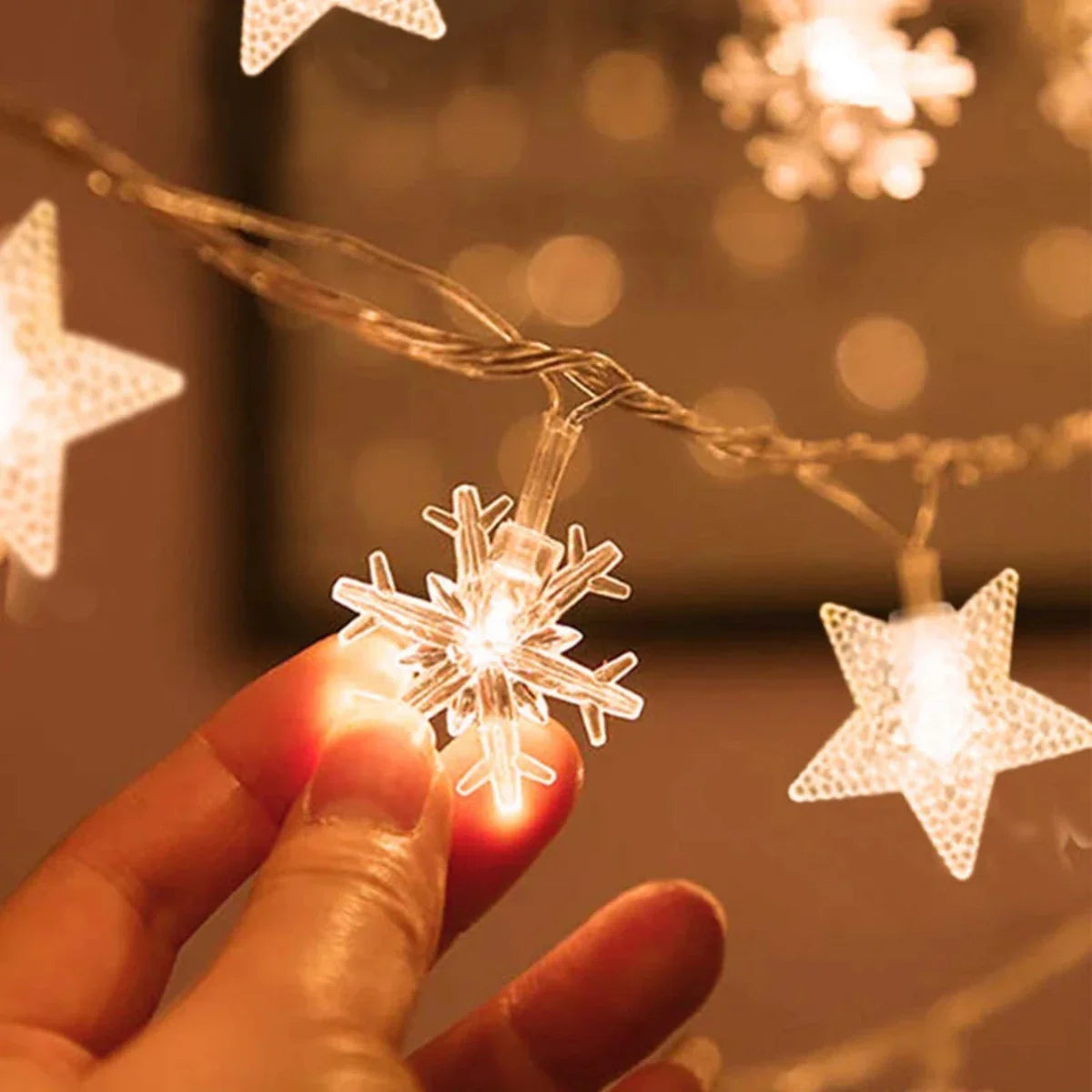TwinkleStar – Warm LED Starlight for Christmas Decoration 2