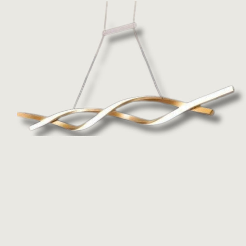 TwirlLuxe - Modern Spiral Chandelier 1