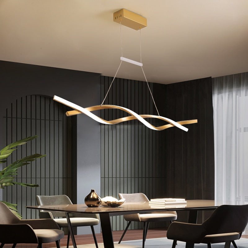 TwirlLuxe - Modern Spiral Chandelier 2