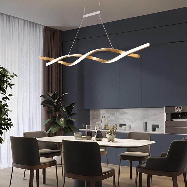 TwirlLuxe - Modern Spiral Chandelier 4