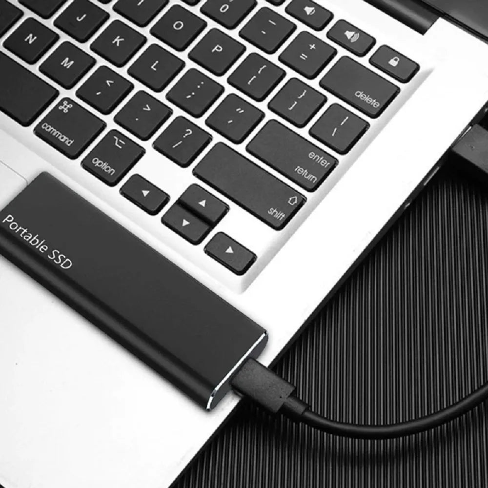 Ultra Thin 4 TB External Hard Drive – Portable USB-C Storage Solution for Fast File Transfer and Durability 2