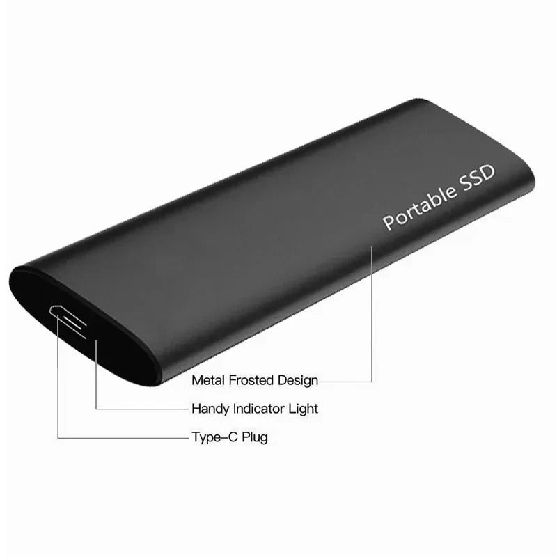 Ultra Thin 4 TB External Hard Drive – Portable USB-C Storage Solution for Fast File Transfer and Durability 5