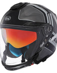 Unisex Motorcycle Helmet Lightweight ABS Dual Visor Aerodynamic Design 0