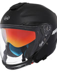 Unisex Motorcycle Helmet Lightweight ABS Dual Visor Aerodynamic Design 10